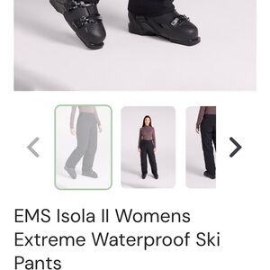 Mountain Warehouse. Isola Women's Black Waterproof Ski Pants